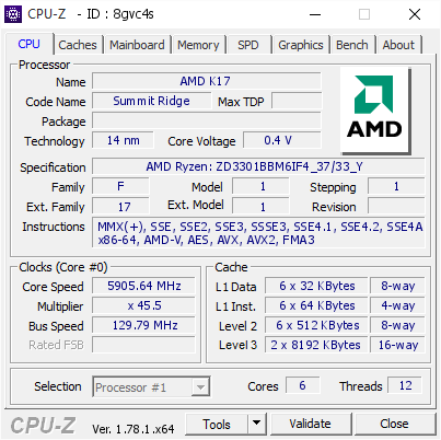 CPU Frequency Ryzen 5 5905mhz der8auer